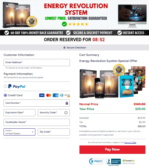 Energy-Revolution-System-order-page